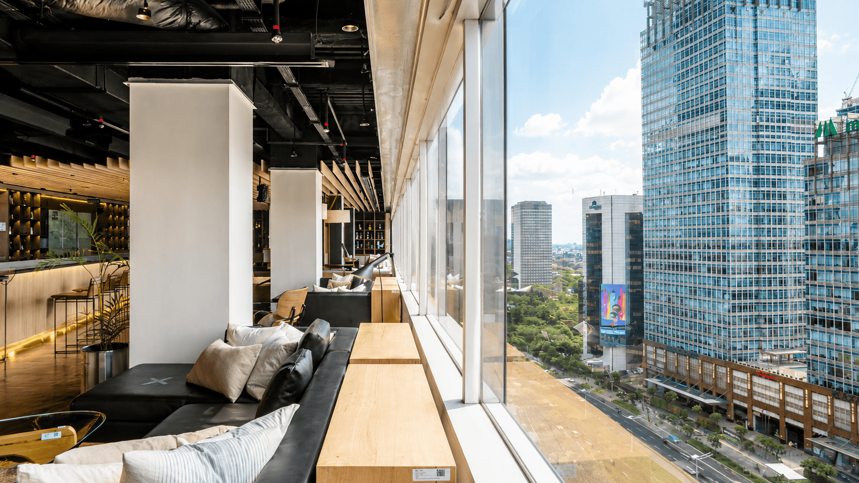 View from Lounge Area